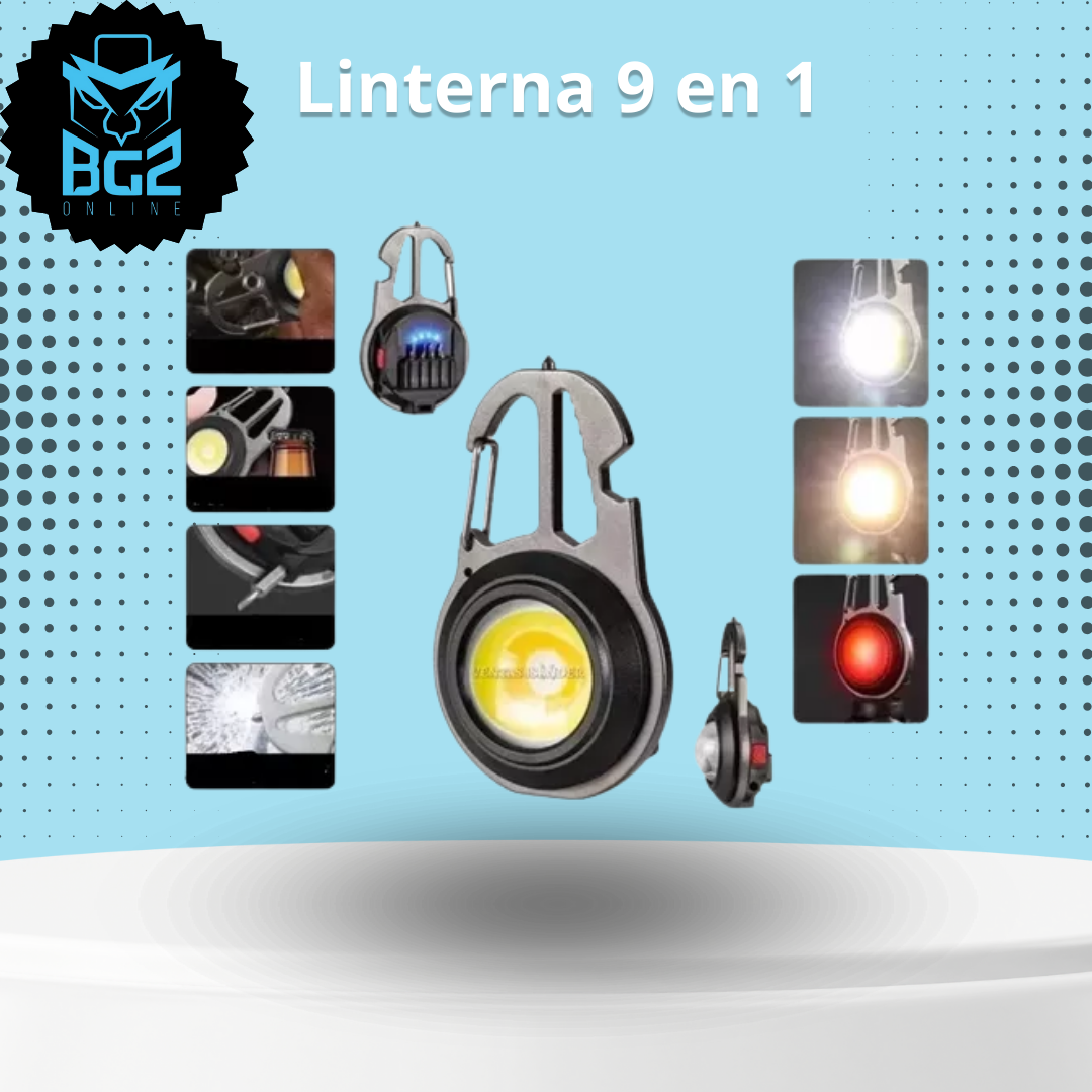 Miniatura 2 de Linterna 9 en 1